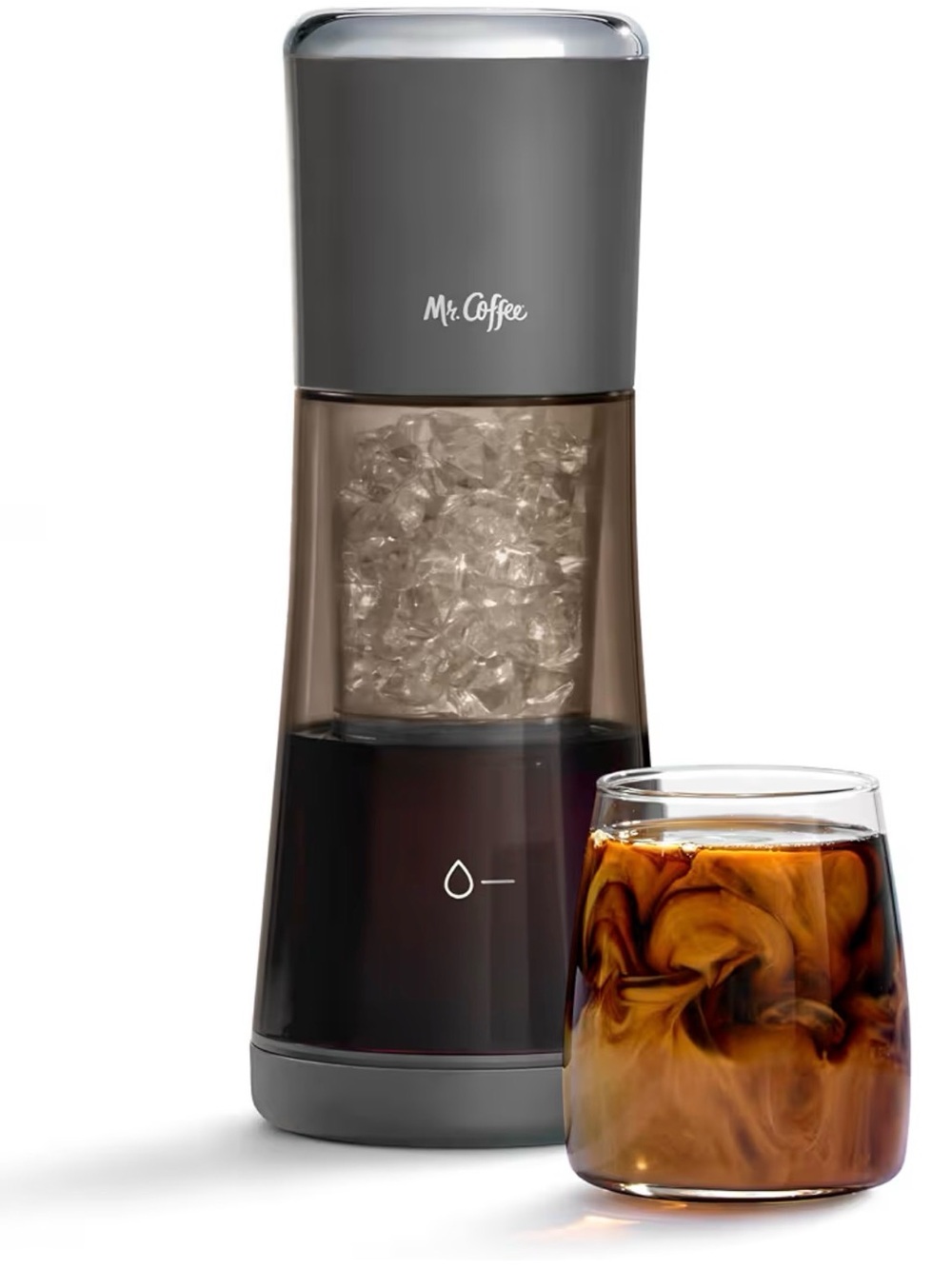 Mr. Coffee Express Cold Brew Maker 13 oz Iced Coffee Machine Black| NWT